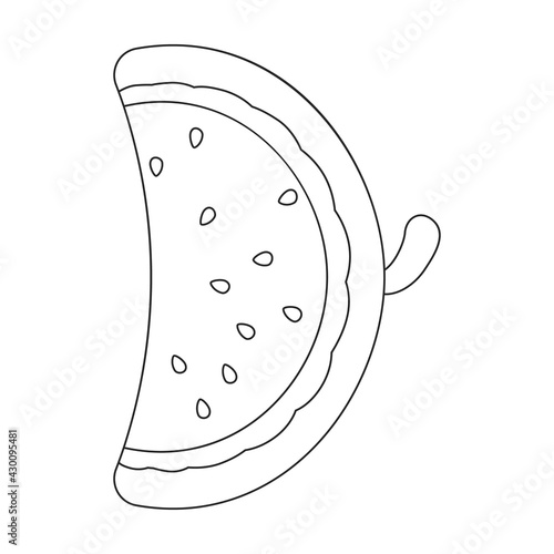 Water mattress vector icon.Outline vector icon isolated on white background water mattress.