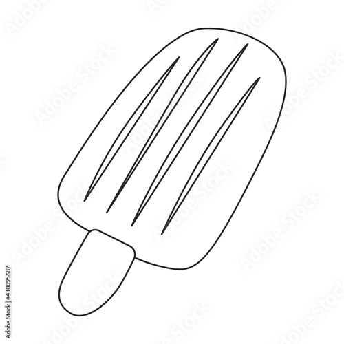Water mattress vector icon.Outline vector icon isolated on white background water mattress.
