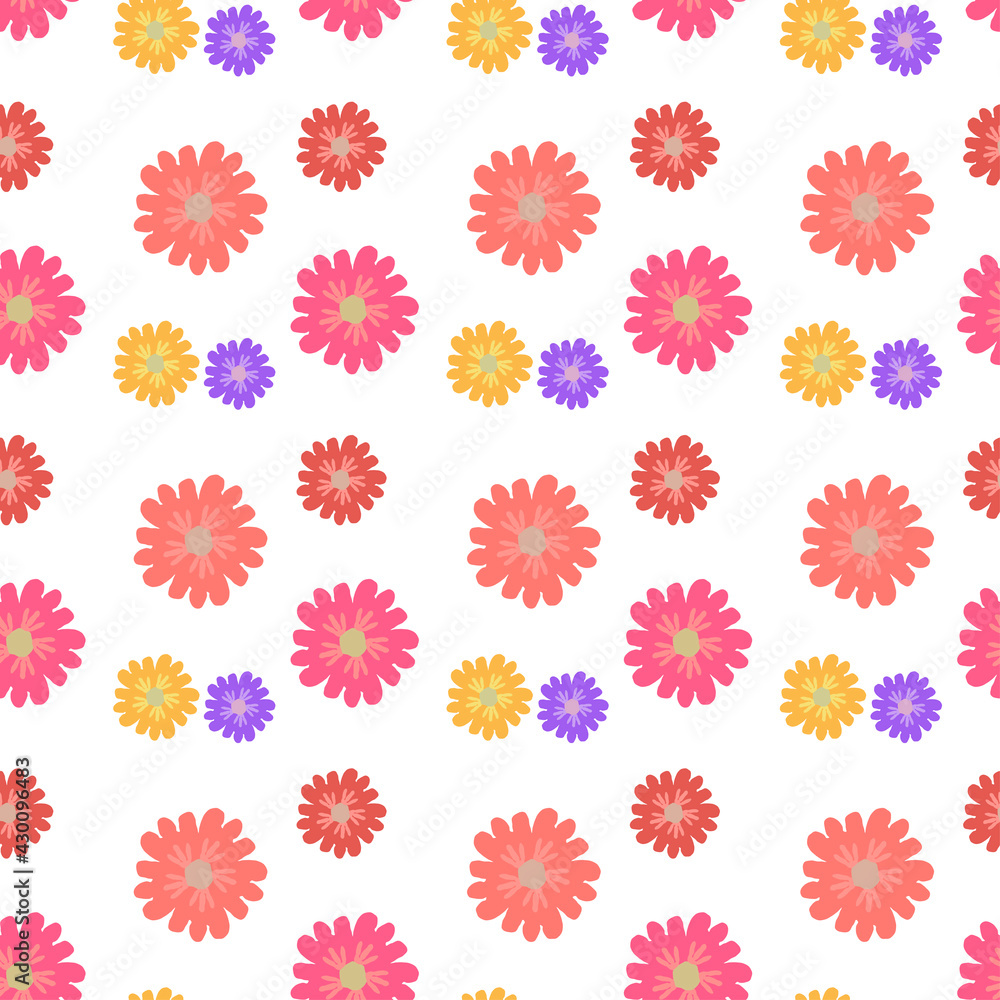 Simple cute pattern in small flowers. Shabby chic millefleurs. Floral seamless background for dress, manufacturing, wallpapers, print, gift wrap and scrapbooking. Simple cute pattern in small flowers. Shabby chic millefleurs. Floral seamless background for dress, manufacturing, wallpapers, print, gift wrap and scrapbooking.