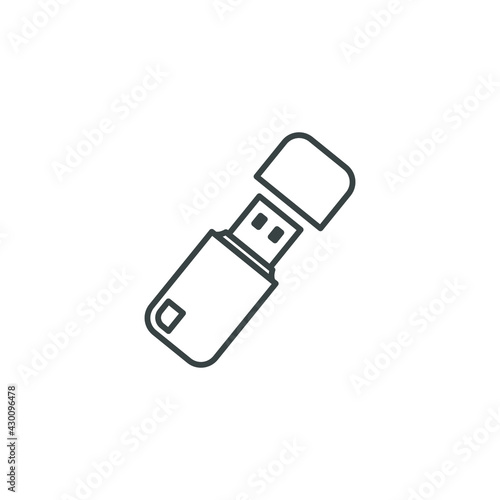 usb flash drive icon symbol