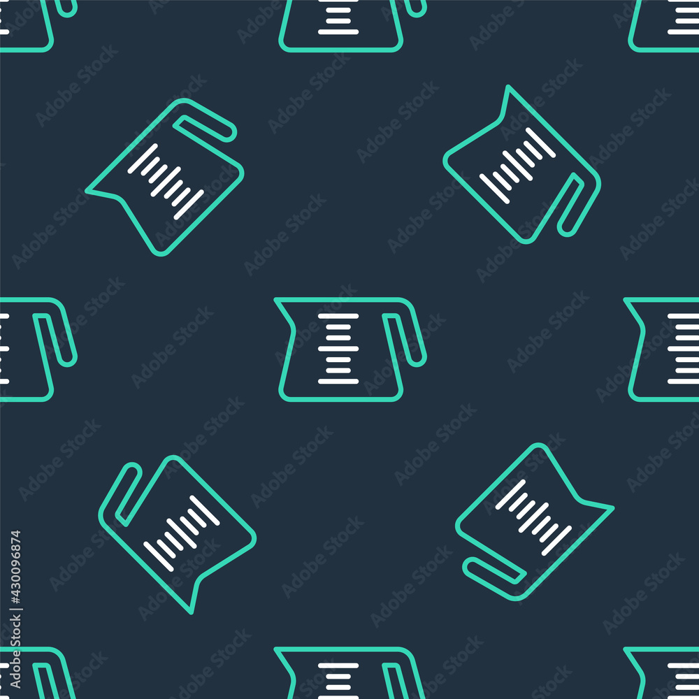 Line Coffee pot icon isolated seamless pattern on black background. Vector Line Coffee pot icon isolated seamless pattern on black background. Vector
