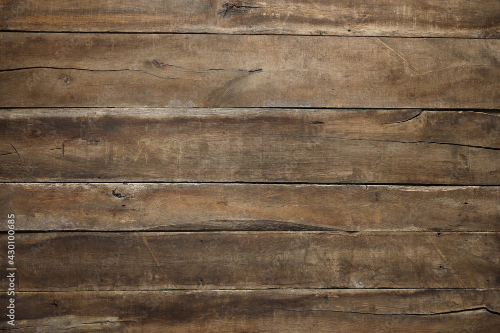 Fototapeta premium Old vintage textured wood background