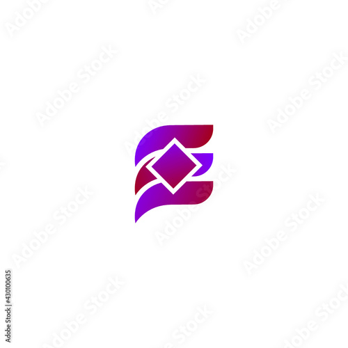 Free Download ABSTRACT LETTER SIMPLE E WITH WING LOGO DESIGN TEMPLATE VECTOR MODERN FOR YOUR BUSINESS - GFXLoad