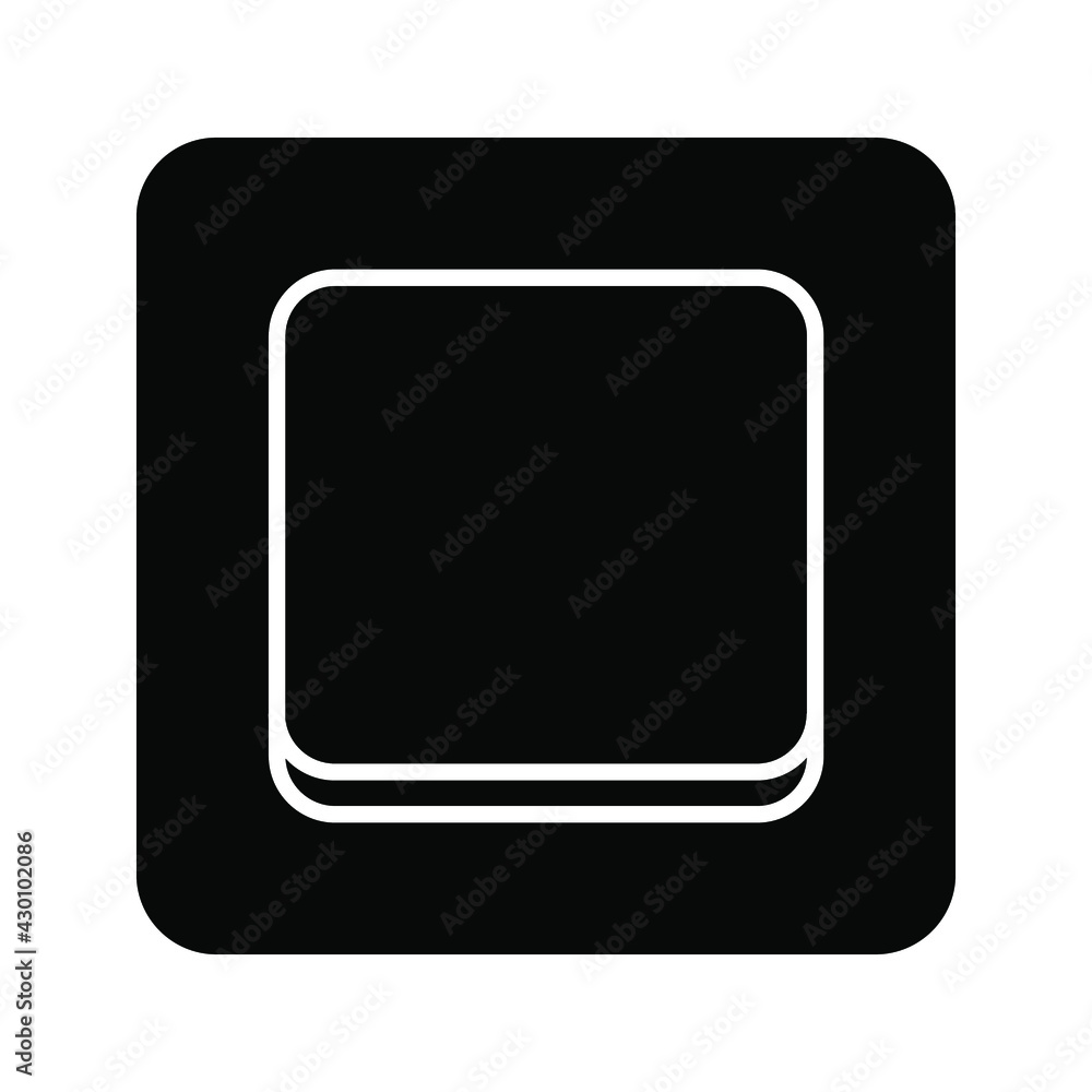 switch icon. Wall switch vector. Electric switch sign. Vector illustration switch icon. Wall switch vector. Electric switch sign. Vector illustration