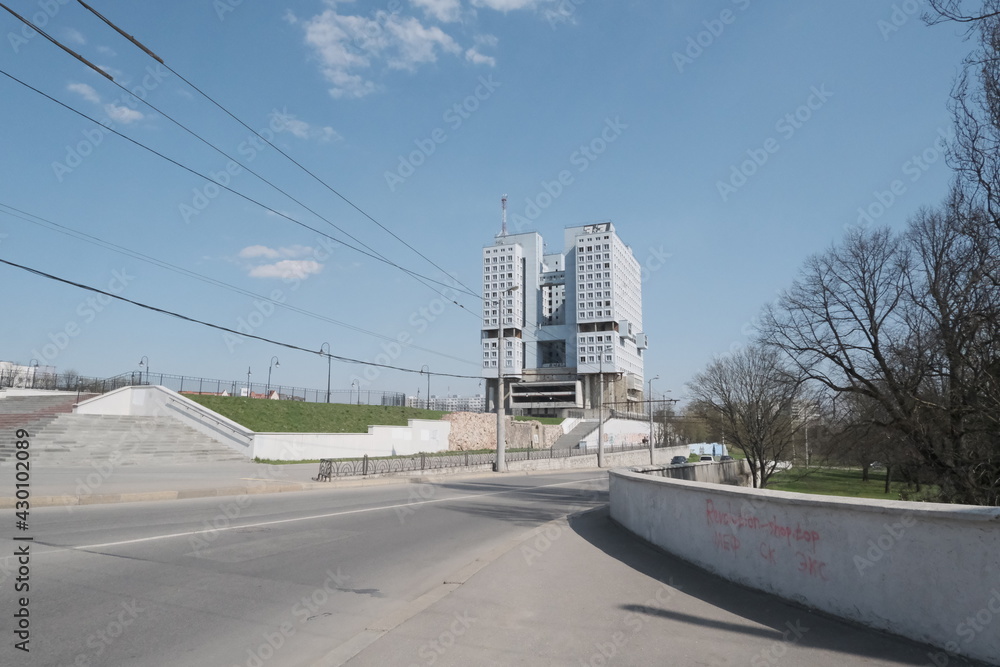 Obraz premium soviet building in Kaliningrad
