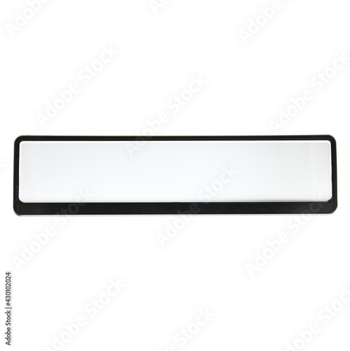 Free Download Empty car number holder - GFXLoad