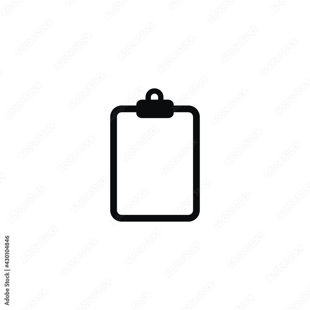 clipboard icon vector illustration simple design element clipboard icon vector illustration simple design element