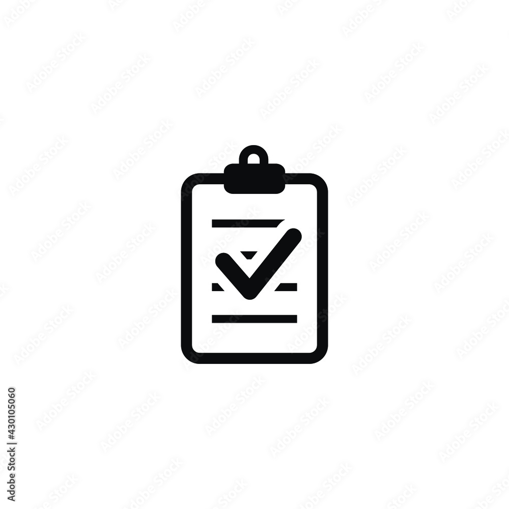 clipboard icon vector illustration simple design element clipboard icon vector illustration simple design element