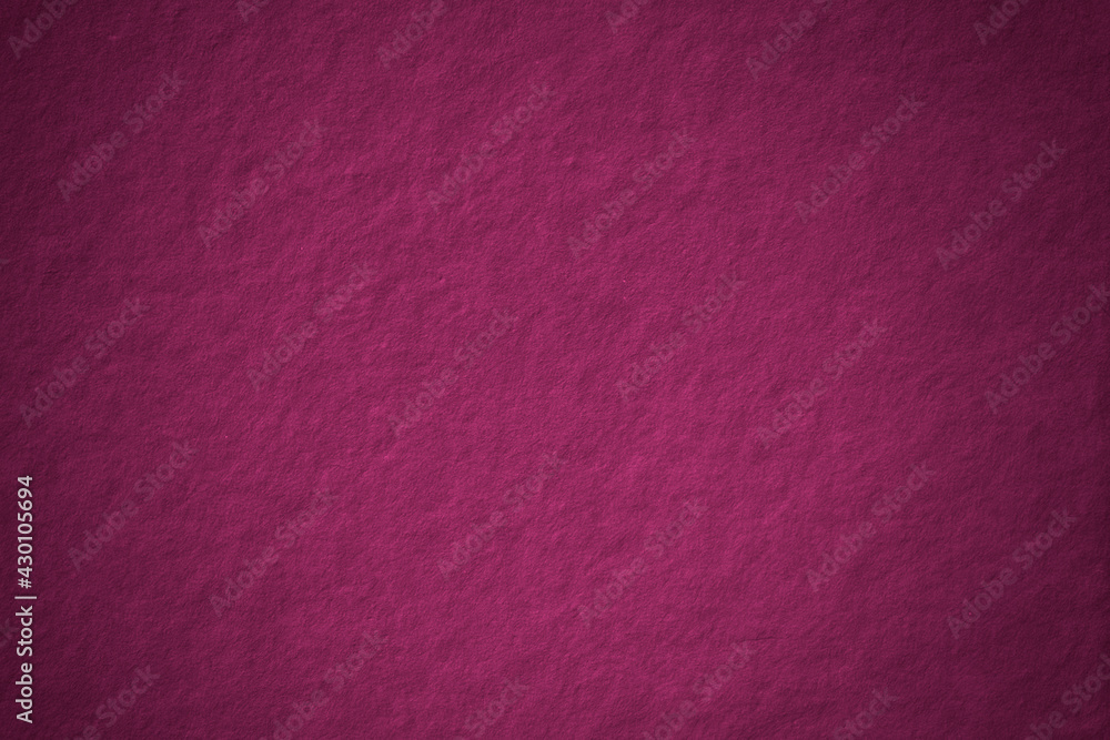 Magenta concrete textured background blank space with vignette - obrazy, fototapety, plakaty 