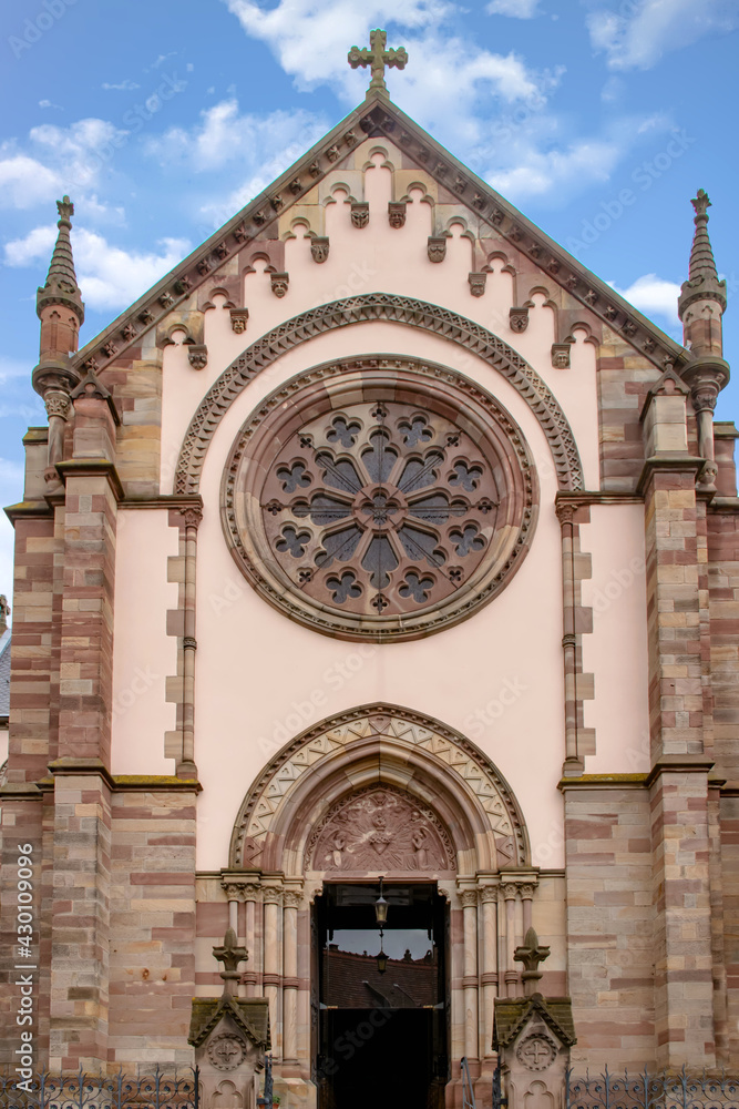 Molsheim. Chapelle Notre-Dame . Bas Rhin, Alsace. Grand Est	
