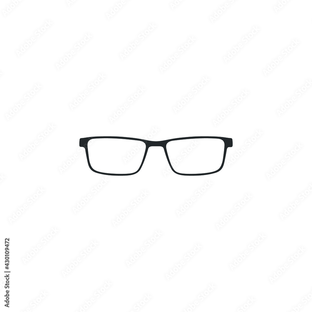 Fototapeta premium eyeglasses icon vector illustration simple design element