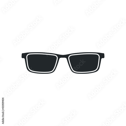 eyeglasses icon vector illustration simple design element