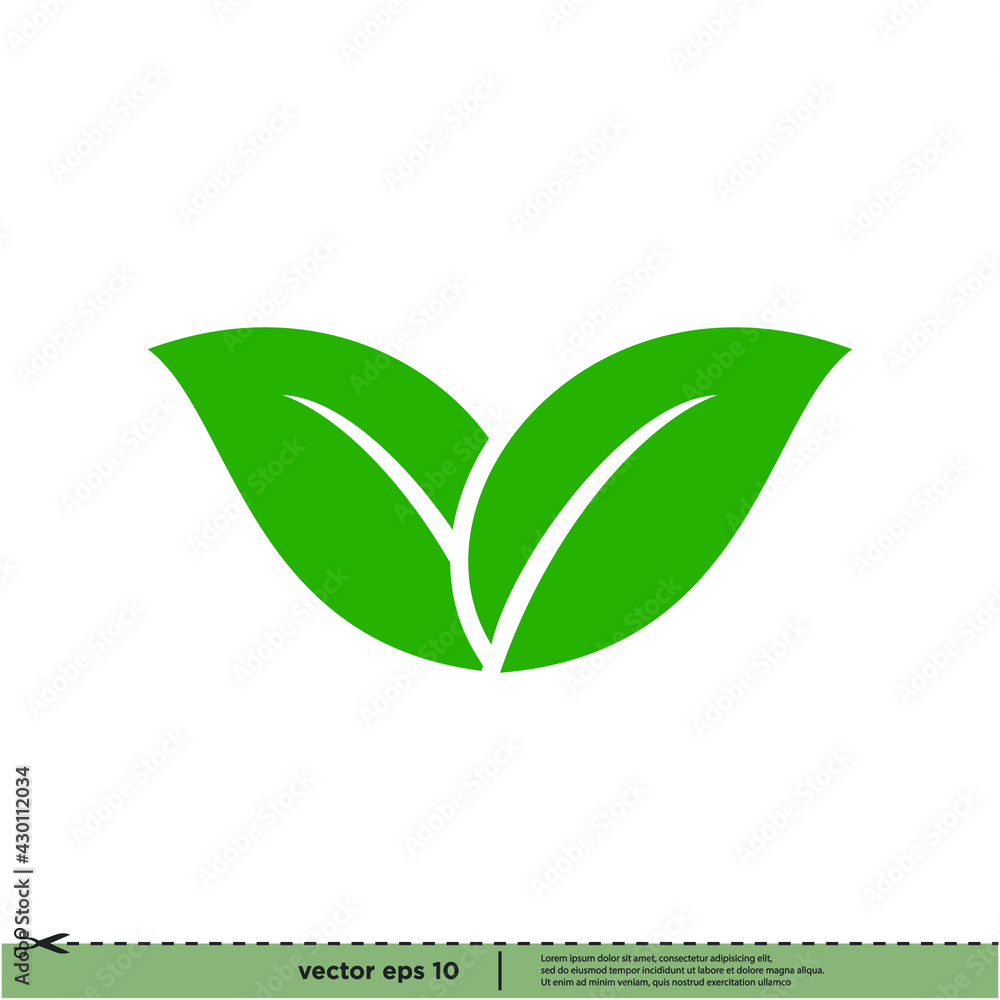 leaf icon vector illustration simple design element leaf icon vector illustration simple design element
