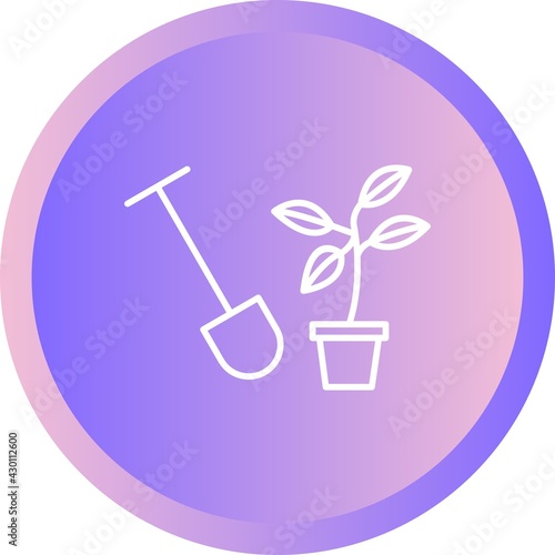Unique Plantation Vector Line Icon