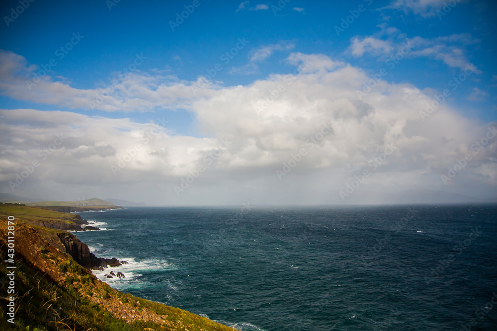 Spring landscape in the lands of Ireland Spring landscape in the lands of Ireland