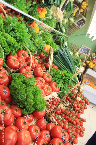 L  gumes en   tal - Tomates  persil  poireaux...