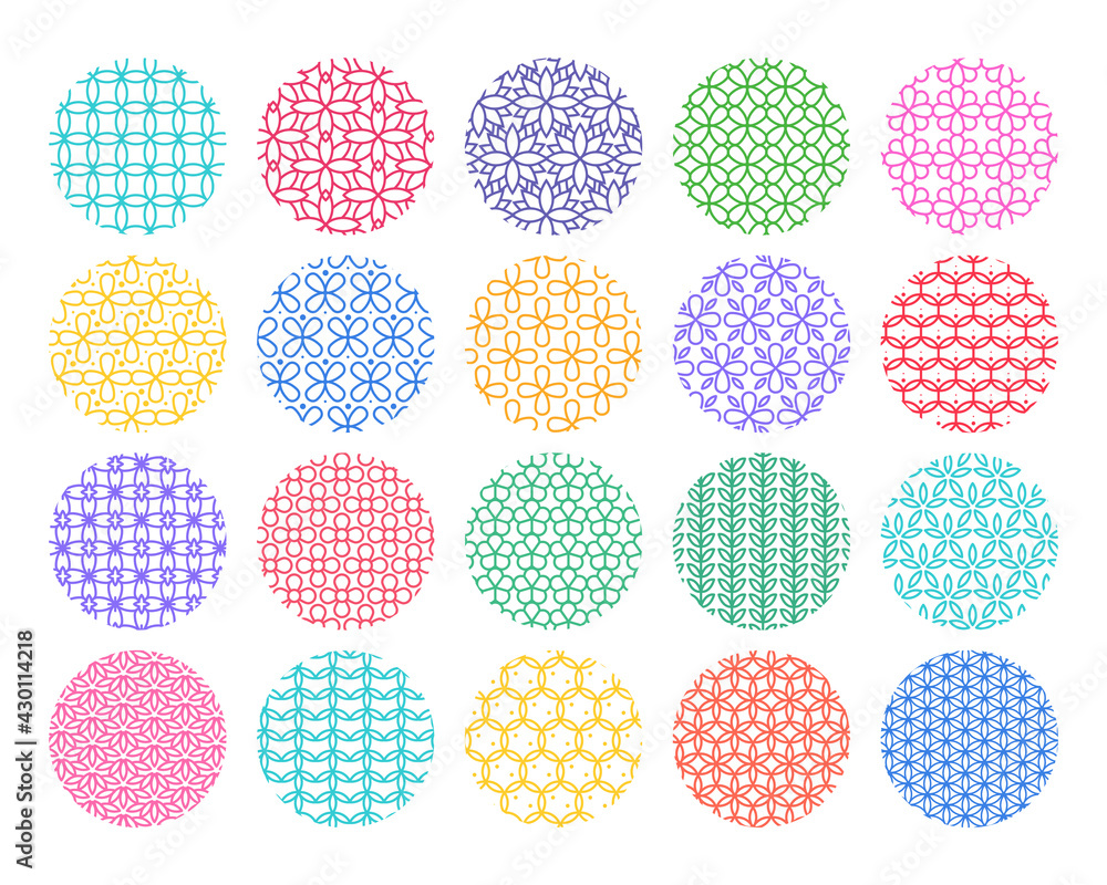 Circle line background pattern For the design of the keychain Isolated on white background Circle line background pattern For the design of the keychain Isolated on white background