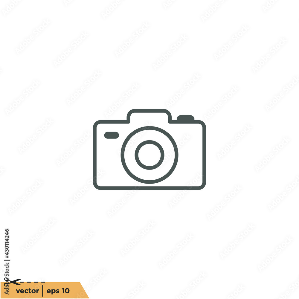 camera icon vector illustration simple design element camera icon vector illustration simple design element