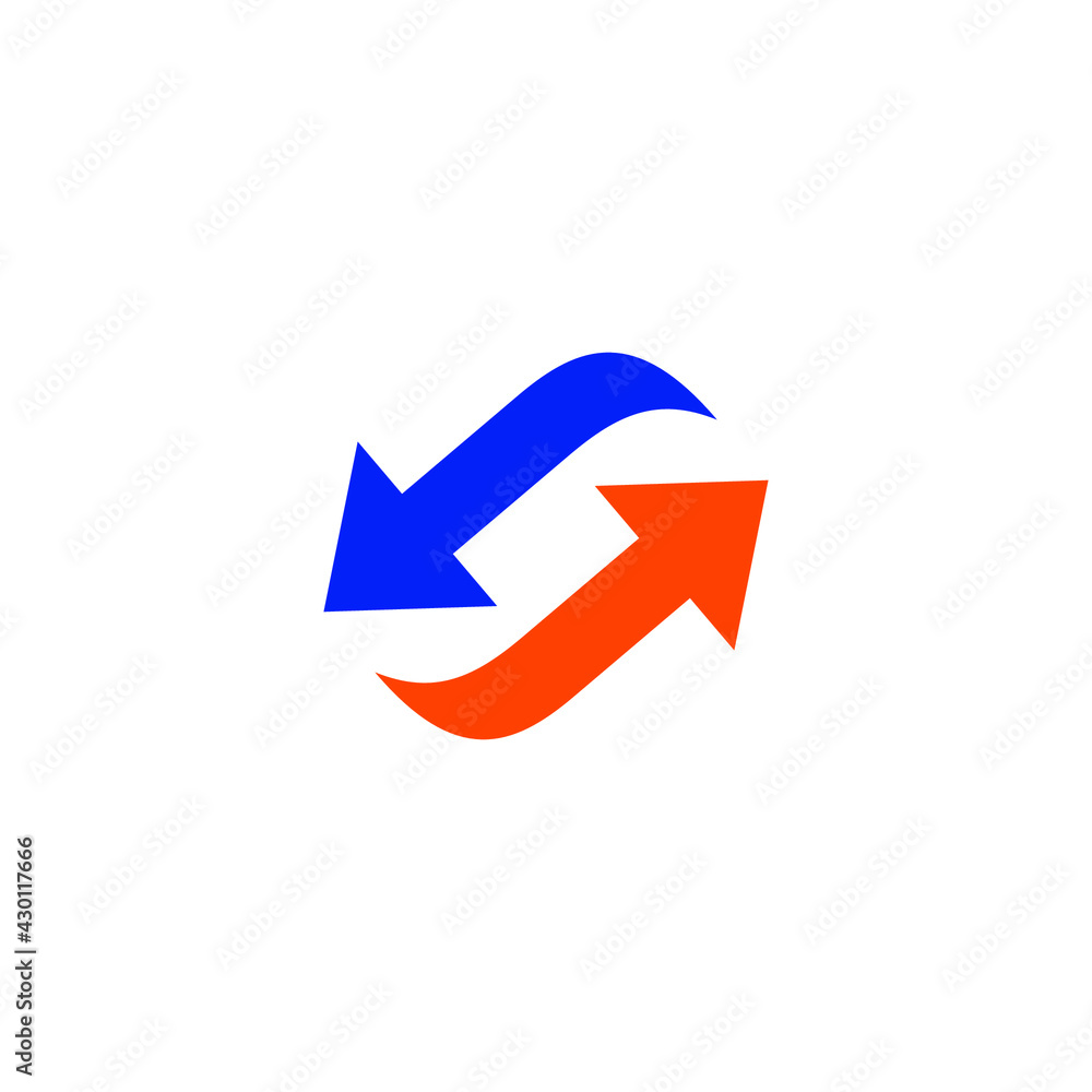arrow up icn symbol company logo concept arrow up icn symbol company logo concept