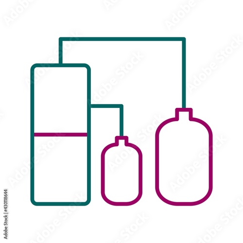 Unique Weather Station Line Vector Icon