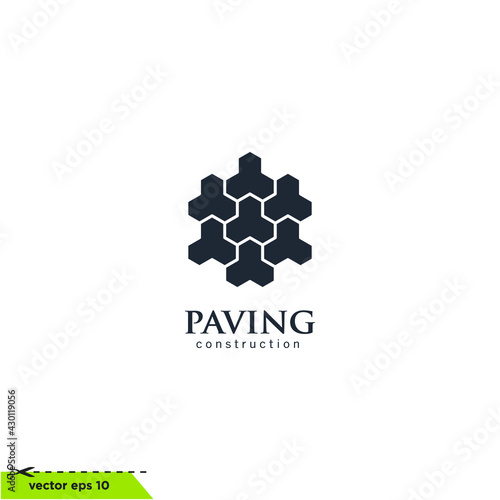 paving icon vector illustration simple design element