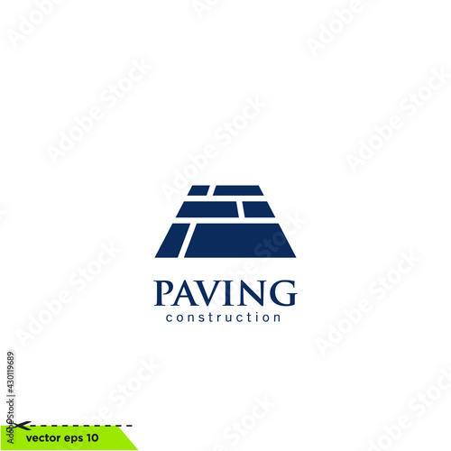 paving icon vector illustration simple design element