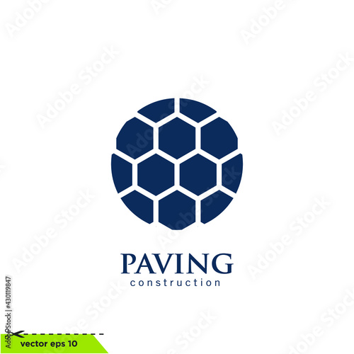 paving icon vector illustration simple design element