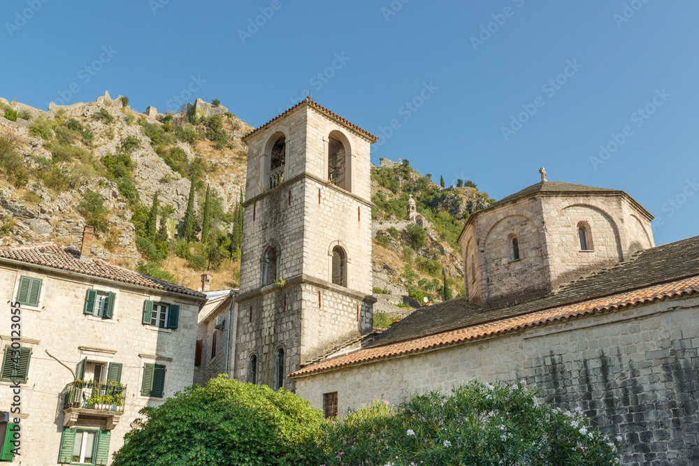 St Marys Collegiate Roman Catholic Church in Kotor, Montenegro