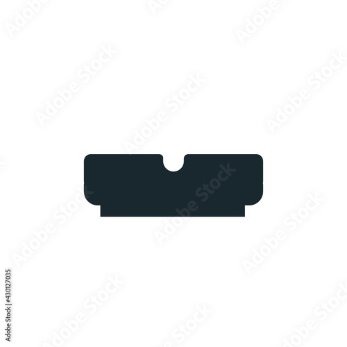 ashtray icon symbol