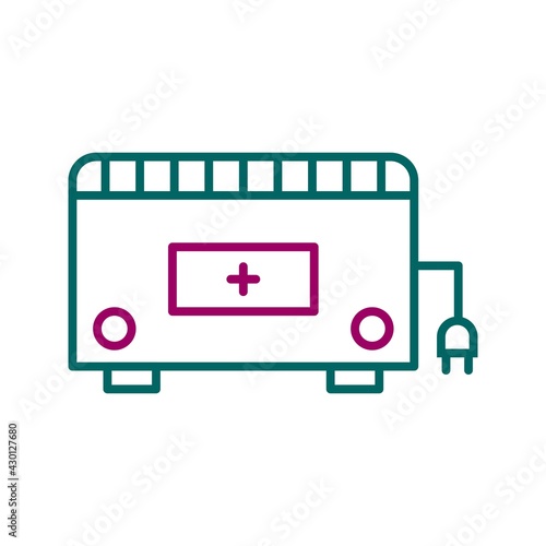 Unique Convector Line Vector Icon