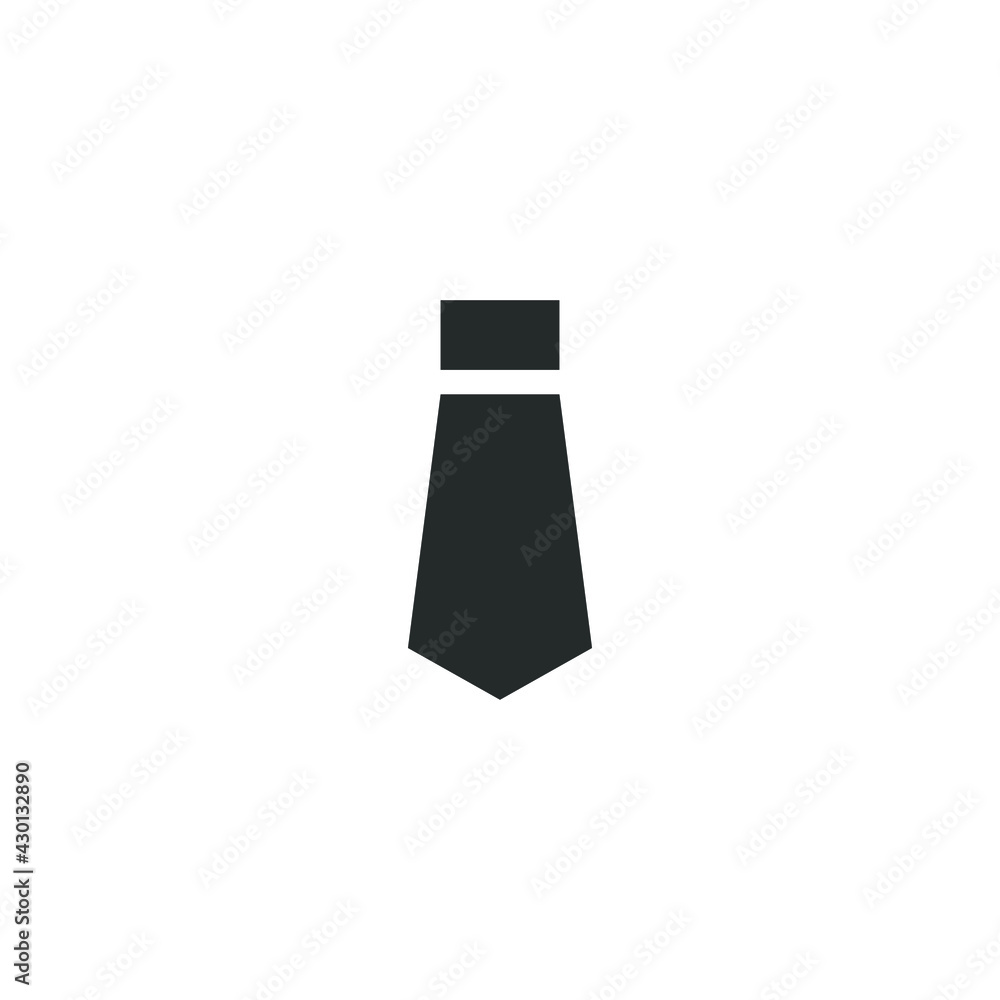 tie icon vector illustration simple design element tie icon vector illustration simple design element