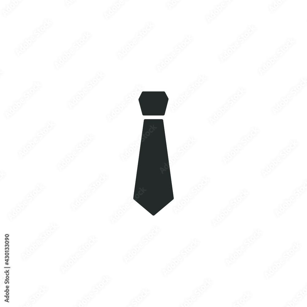 tie icon vector illustration simple design element tie icon vector illustration simple design element