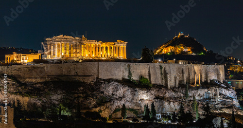 Parthenon at Night