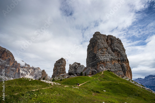 Cinque torri, Dolomiti ampezzane photo