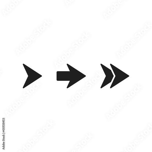Free Download Set of arrow icon vector illustration - GFXLoad