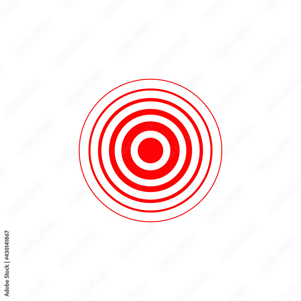 pain circle sign vector design element pain circle sign vector design element