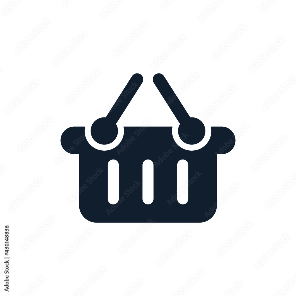 shop cart icon simple logo design element shop cart icon simple logo design element