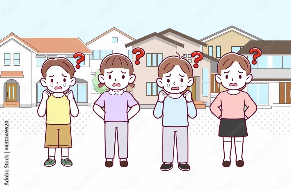 仲良しの子どもたち