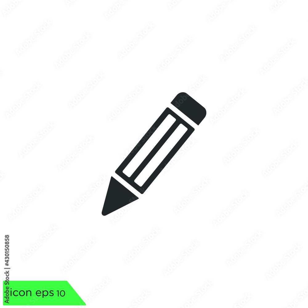pen icon education symbol logo template pen icon education symbol logo template