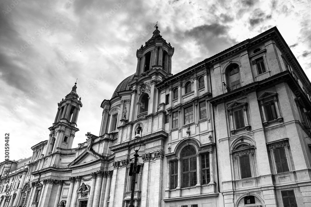 Sant'Agnese in Agone is a 17th-century Baroque church on the Piazza Navona in Rome, Italy. 
