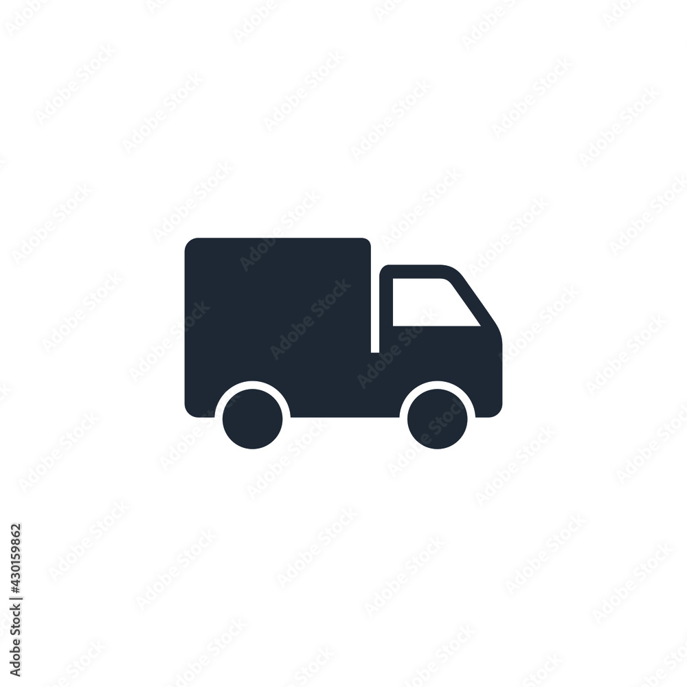 truck icon delivery symbol logo template truck icon delivery symbol logo template