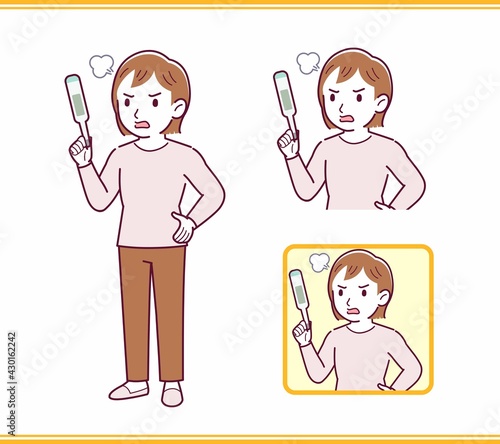 Girl in pink long sleeves