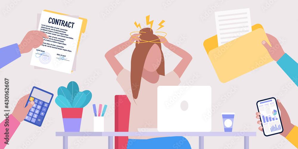 Information overload concept Information overload concept