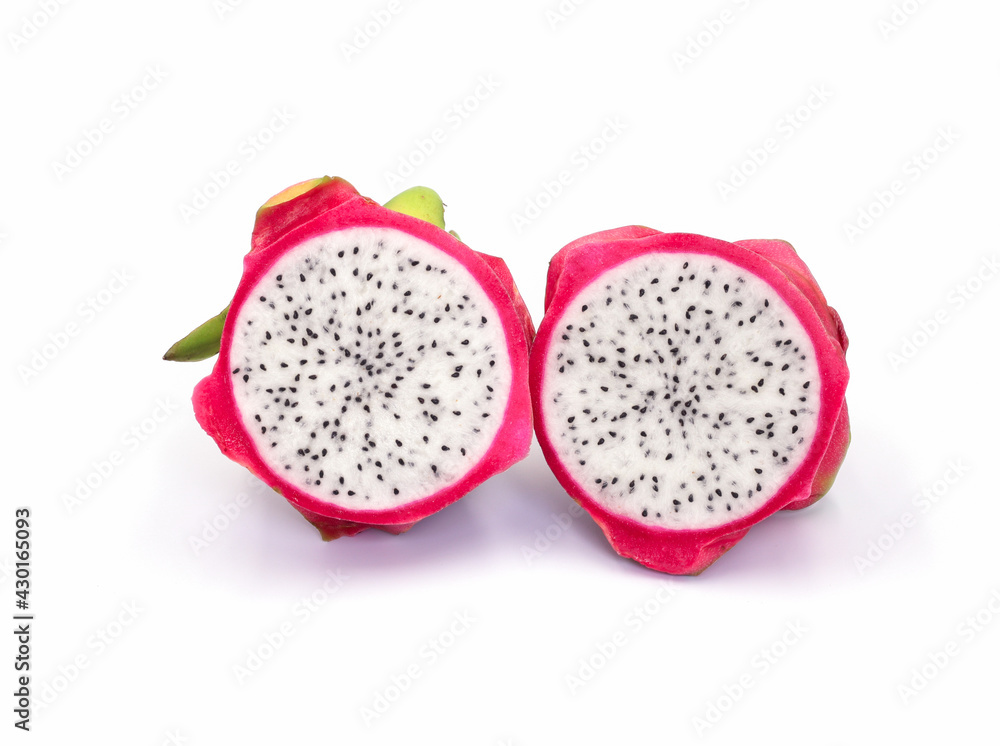 Dragon fruit isolated on white background Dragon fruit isolated on white background