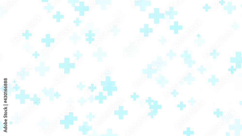 Medical health blue cross pattern white background. Abstract healthcare technology and science concept. Medical health blue cross pattern white background. Abstract healthcare technology and science concept.