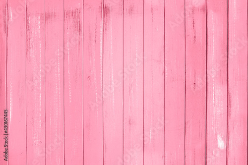horizontal pink color wood design for pattern and background