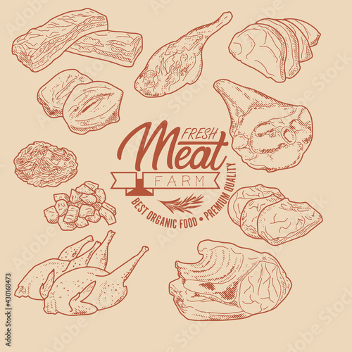 fresh meat set