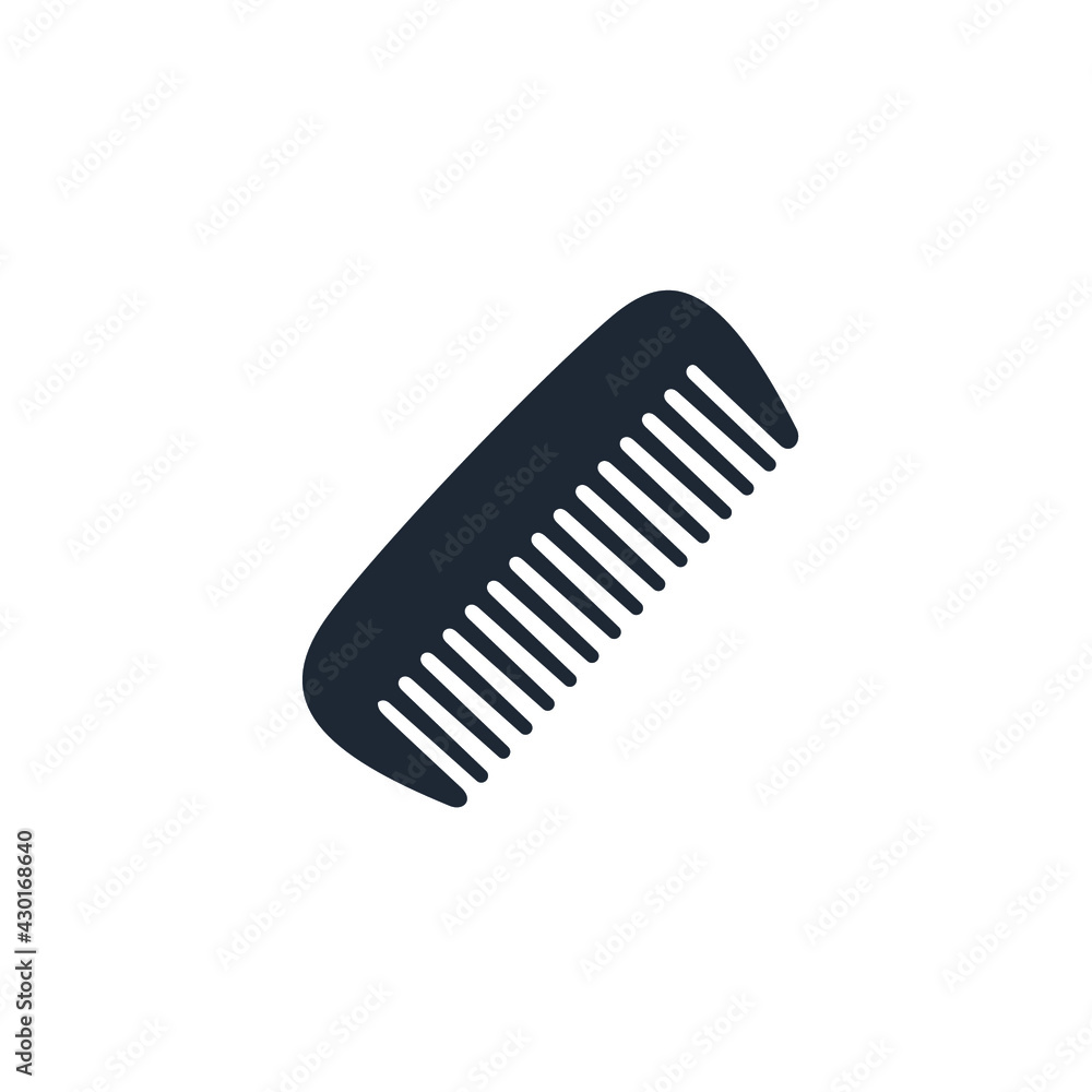 comb icon symbol logo template comb icon symbol logo template