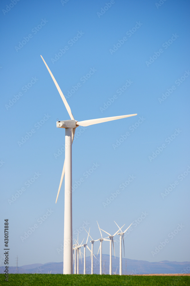 Renewable energy concept view