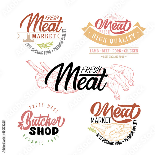 Fresh Meat emblem Set